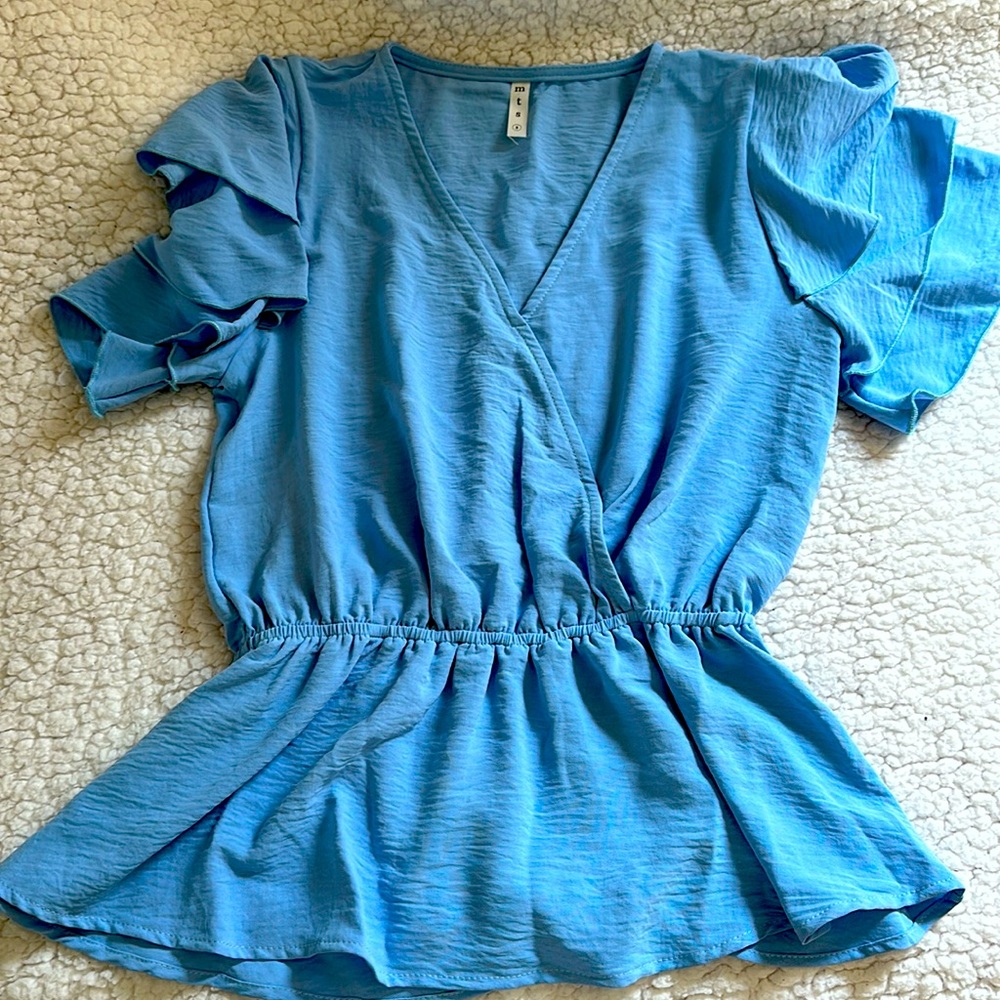 Small blue blouse from MTS